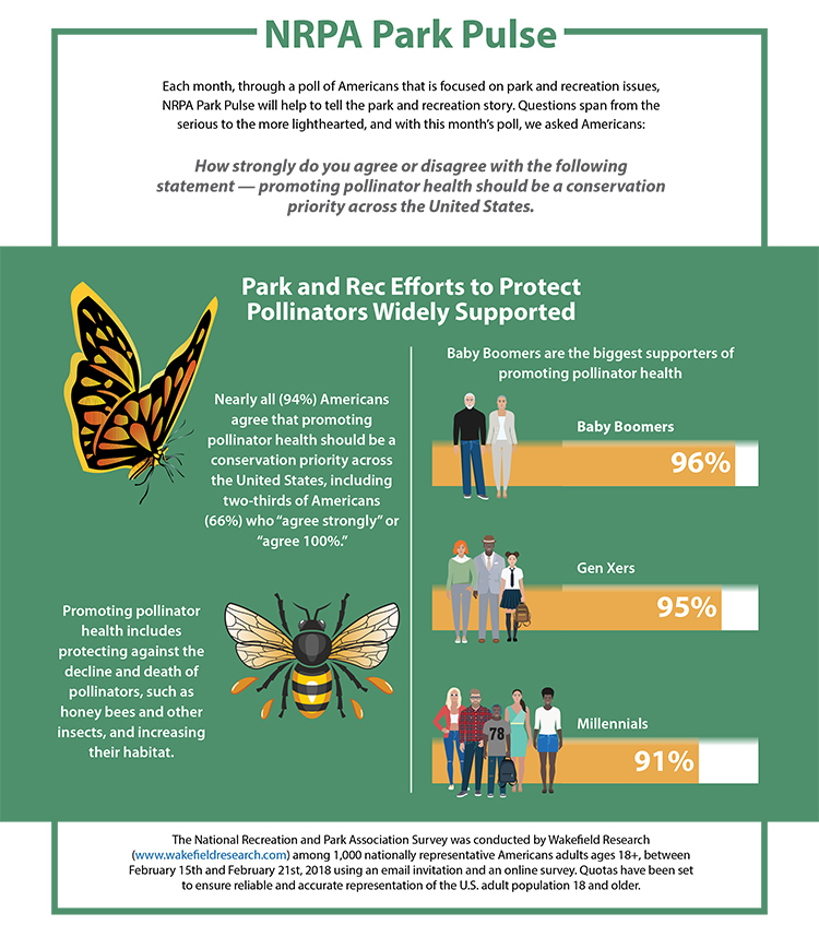 Park Pulse: Protecting Pollinators Infographic