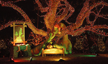 The Trail of Lights in Austin's Zilker Park goes beyond the traditional holiday displays.