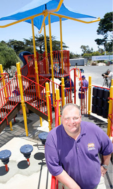 Darell Hammond, CEO and Founder of KaBOOM!, has seen thousands of playground installations revitalize neighborhoods across the nation.