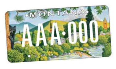 Missoula, Montana, residents can now show their appreciation for parks and recreation with a themed license plate.