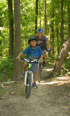 Thanks to their collaboration with a local mountain biking group and the Student Conservation Association, Cleveland Metroparks now offers nine miles of single-track bike trails.