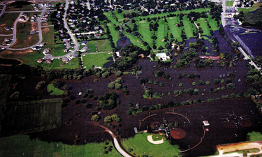 In Illinois, Sycamore Park District is using GIS for better land-use planning in relation to major flood events, such as the 1997 flood depicted here.