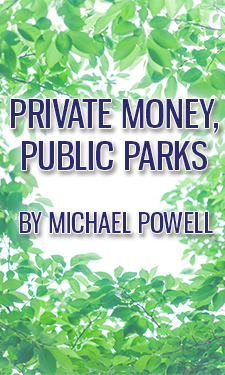 Private funding is seen as a panacea for public parks, but a closer look reveals equity issues and an alarming decline in public funding.
