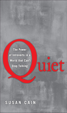 “Quiet” by Susan Cain offers insight on introverts that can help improve relationships between different members of your team.