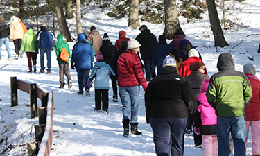State parks across the country start their communities on the right foot in the new year with guided hikes on January 1.