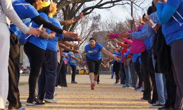 GirlTrek, an African-American walking group for women, boasts 60,000 members who take to their local parks and walking trails each day, taking steps toward healthier lives. 