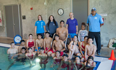 SwimATX offers semester-long training that earns students school credits and positions them for employment at PARD and/or YMCA of Austin aquatics facilities.