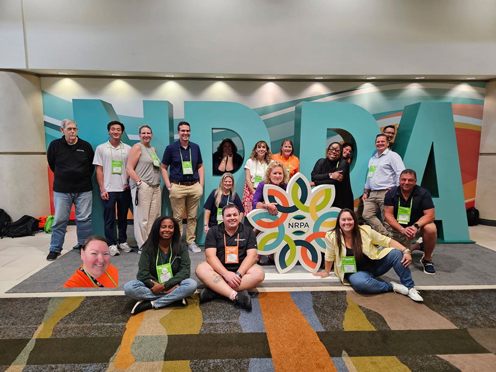 Ashley and her peers at the 2025 NRPA Annual Conference