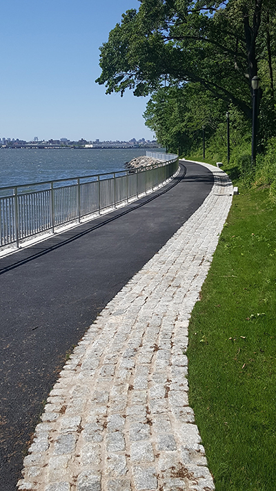 The MacNeil Park Esplanade, another riverfront project