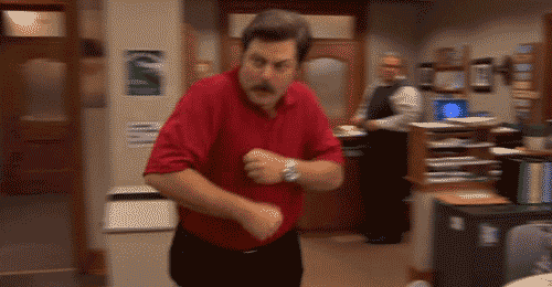 Ron Swanson Celebrates!