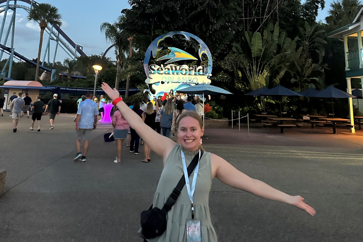 Lacey Polster at Sea World