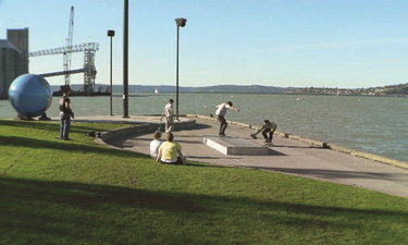The Thea’s Park Skate Spot was built along the Tacoma, WA, waterfront