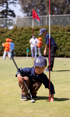 Kids in Pico Rivera's golf program learn character development and other life lessons through play.