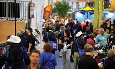 This year’s show floor was packed with hundreds of exhibitors offering products and services to support every area of park and recreation operations