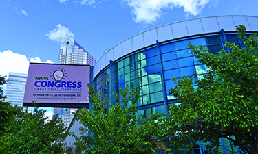 The 2014 NRPA Congress was held at the Charlotte Convention Center in Charlotte, North Carolina.