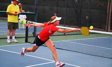 Pickleball, a court sport that combines elements of tennis, ping pong, badminton and wiffleball, has exploded among adult recreation enthusiasts in recent years. 