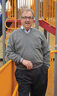 Bob Farnsworth serves as president and CEO of PlayCore.
