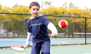 The USTA and its partners work to right-size the sport for young athletes.
