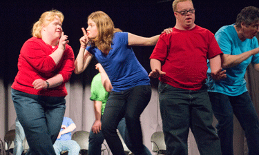 Carmel Clay Parks and Recreation’s inclusive playback troupe uses improve theater to create a vibrant, supportive atmosphere where players of all abilities can join in the fun.