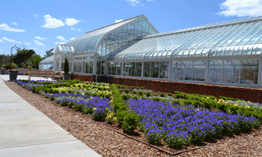 Oklahoma City Parks and Recreation Department’s newly renovated Ed Lycan Conservatory.
