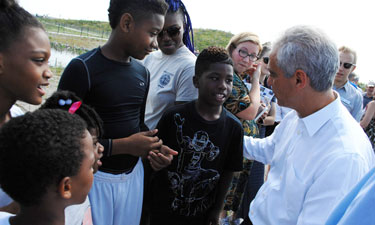 Chicago Park District, in fruitful collaboration with Mayor Rahm Emanuel and community support groups, is cultivating a world-class park system in the American Midwest. How are they doing that?