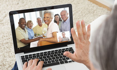 Research by the National Council on Aging shows that participation in virtual senior centers benefits older individuals in much the same way as being present.