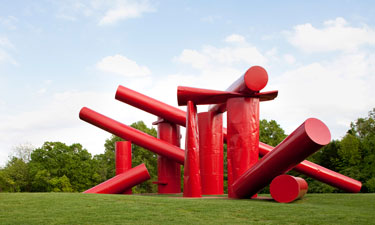 Alexander Liberman, The Way, 1972-80. Kevin J. Miyazaki/Laumeier Sculpture Park